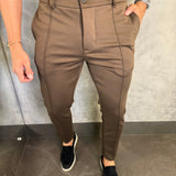 Calça Malha Western Kingejoe Marrom