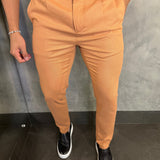 Calça Alf. Verona Linho Ponto H Terracota