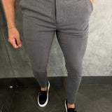 Calça Alf Atenas Ajuste Fivela Ponto H Chumbo