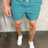 Short Praia Liso Premium Rsv Verde Esmeralda