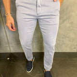 Calça Alf Sarja Comfort Skinny Ponto H Nimbus