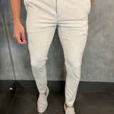 Calça Alf Atenas Ajuste Fivela Ponto H Areia