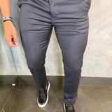 Calça Alf. Veneza Ponto H Grafite