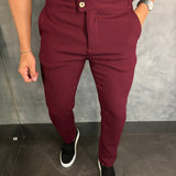 Calça Alf. Com Regulador Linhão Ponto H Marsala