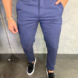 Calça Alf. Príncipe De Gales Ponto H Marinho