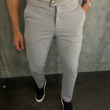 Calça Alf. Roma Ponto H Cinza Cl