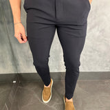 Calça Alf Atenas Ajuste Fivela Ponto H Preto