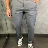 Calça Alf Slim Stretch Com Ajuste Fivela Barezy