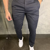 Calça Alfaiataria Skinny Com Cintura Elástica Barezy