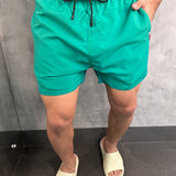 Short Praia Liso Básico Rsv Verde Bandeira