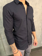 Camisa M/L Flame Ponto H Preto