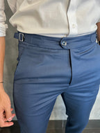 Calça Alf. Skinny Ajuste Fivela Ponto H