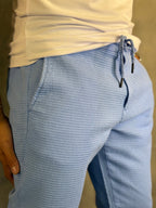 Calça Slim Texturizada Barezy