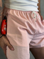 Short Praia Liso Premium Rsv Rosa Lotus