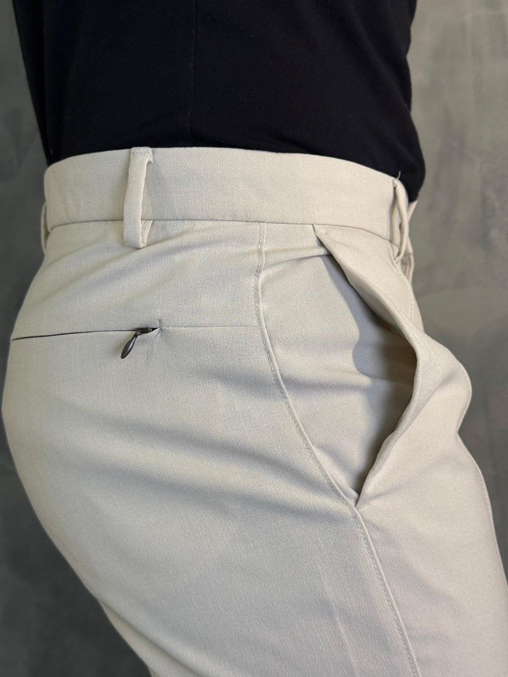 Calca Alf. Munique Ponto H Areia