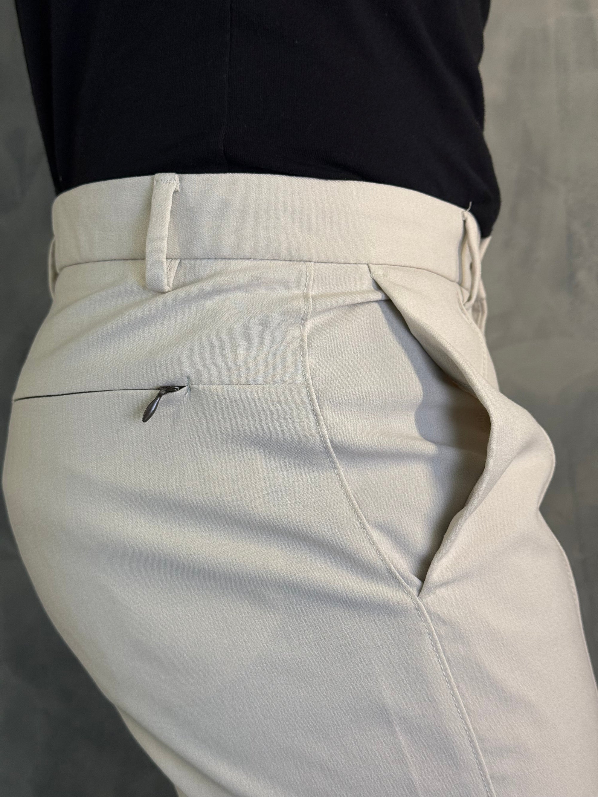 Calca Alf. Munique Ponto H Areia