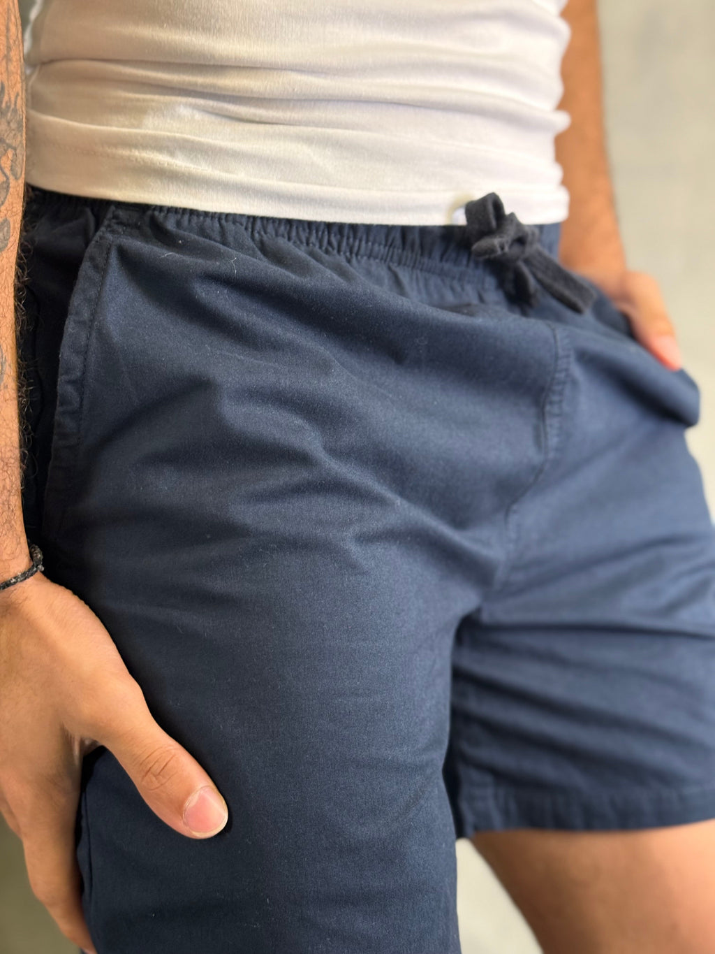 Short Sarja Tradicional Kingejoe Marinho