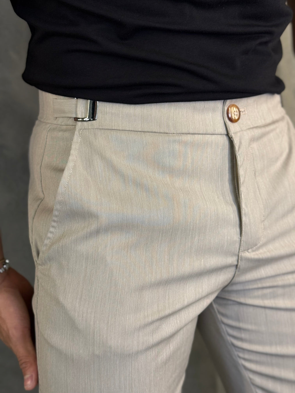 Calça Alfaiataria Dubai Areia