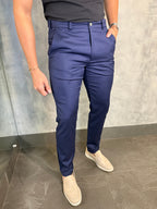 Calça Alf. Slim C/ Elástico Cós Ponto H