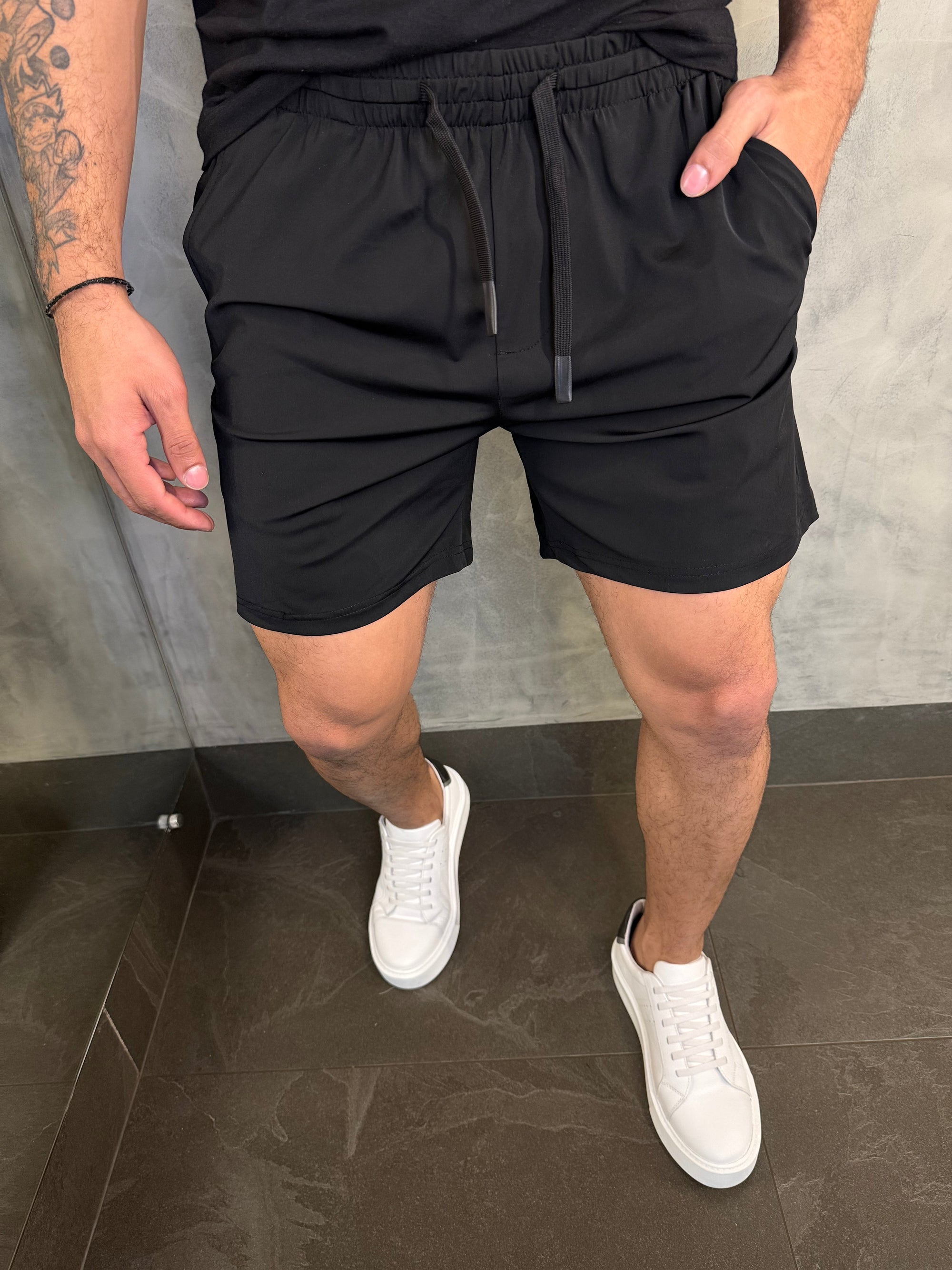 Short Poliamida Elastano Ponto H