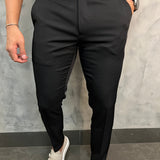 Calça Alfaiataria Verona Ajuste Lateral Ponto H Preto