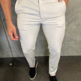 Calça Alf. Artemis Ponto H Cinza Nuvem