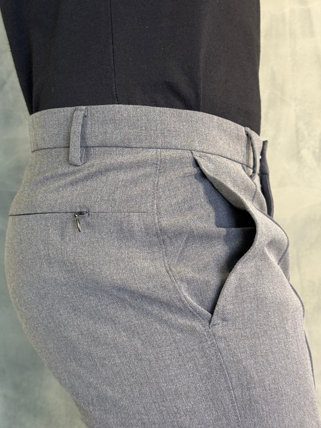 Calca Alf. Munique Ponto H Chumbo