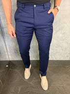 Calça Alf. Slim C/ Elástico Cós Ponto H