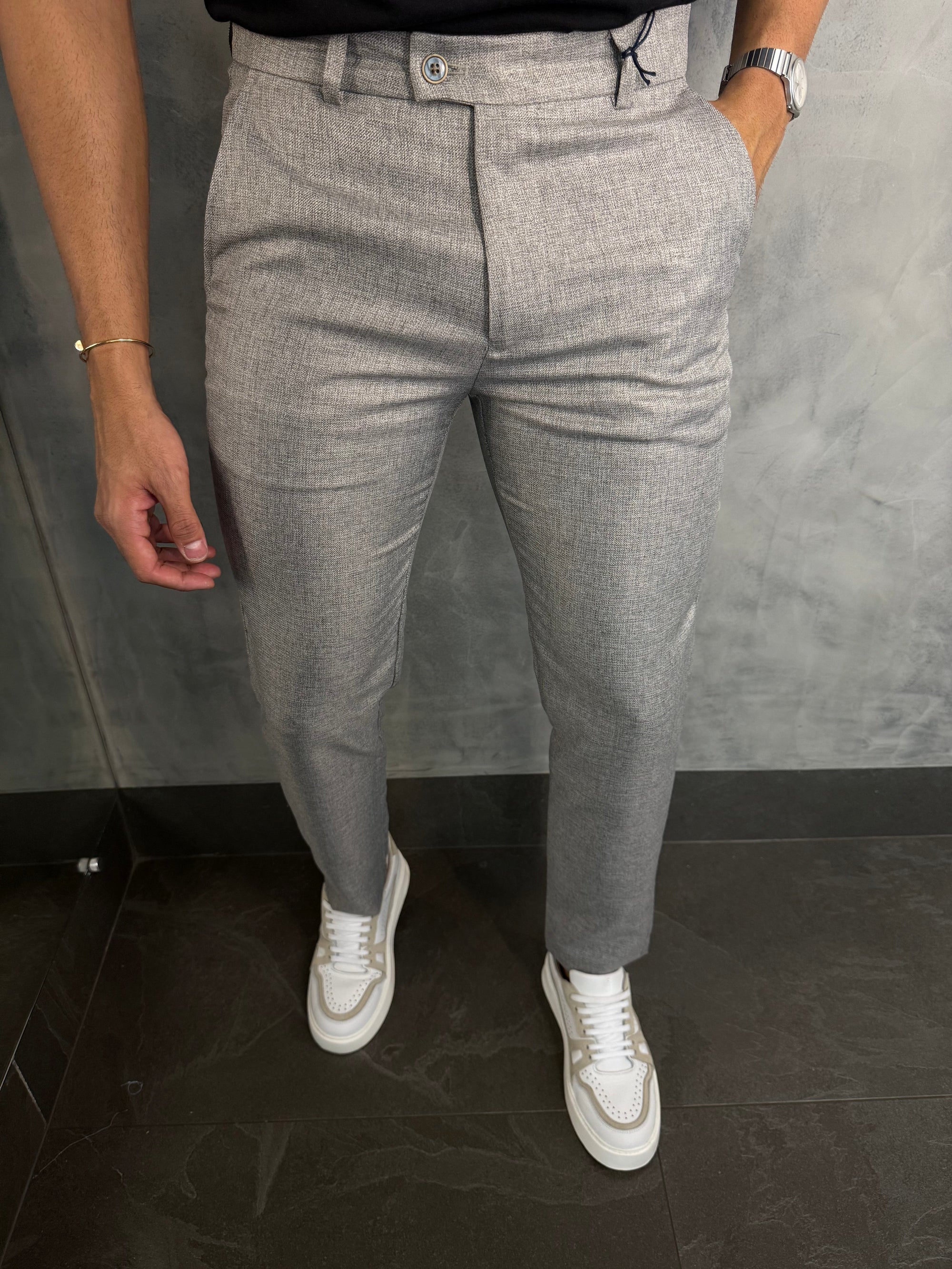 Calça Alf. Skinny Jacquard Barezy