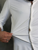 Camisa M/L Tech Poliamida Ponto H Branco