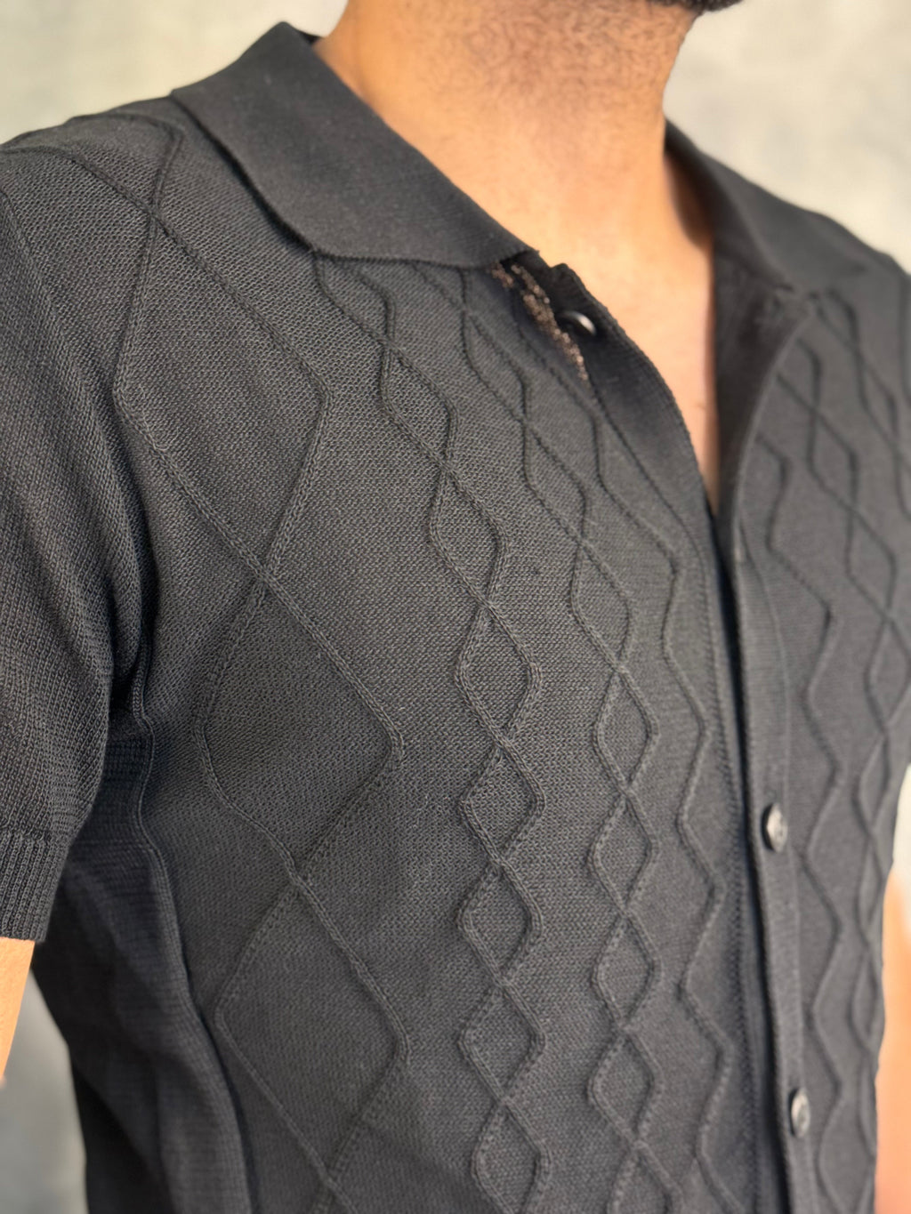Camisa M/C Tricot Marbella Per Pochi