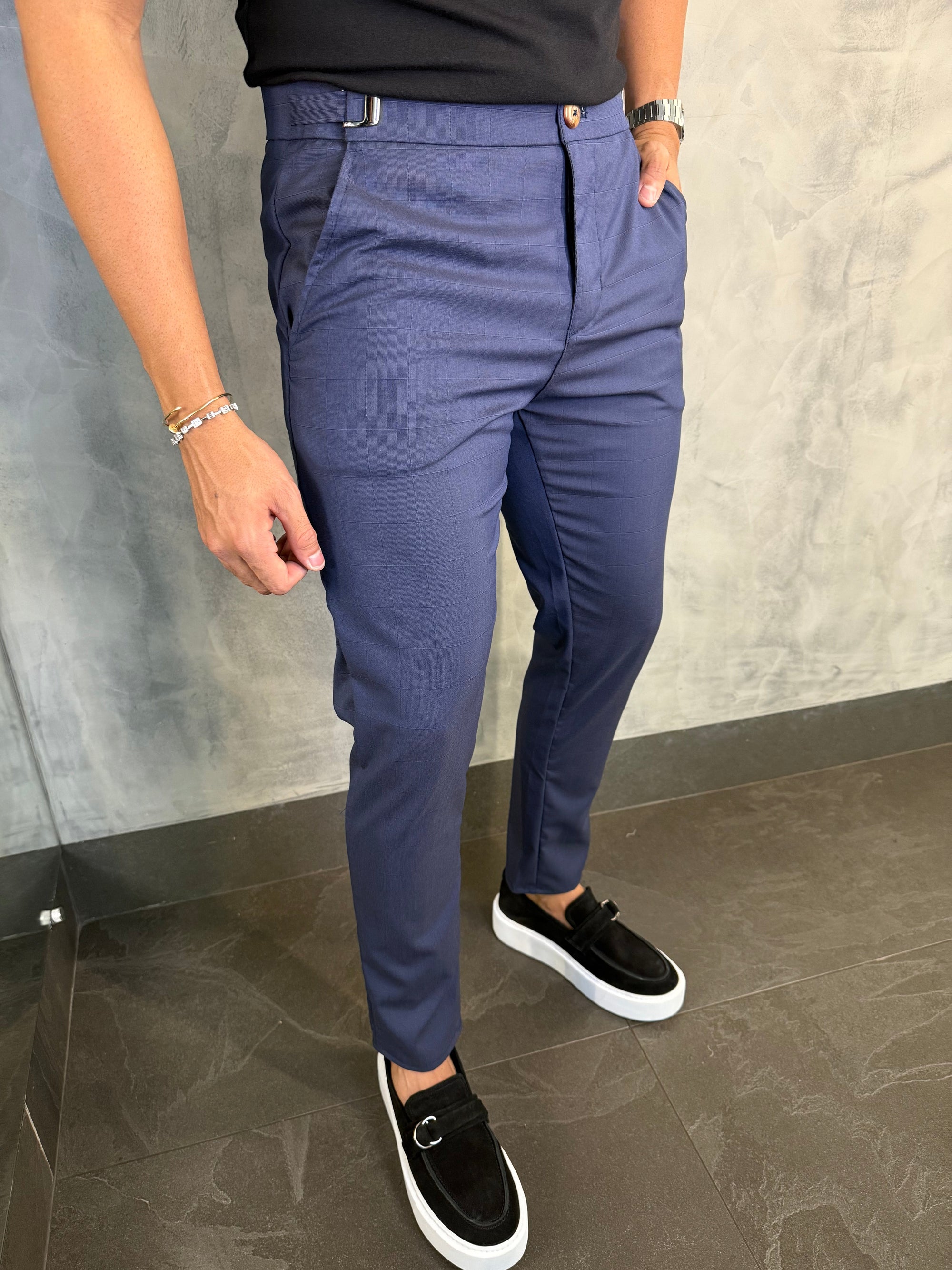 Calça Alf. Zurique Ponto H Marinho