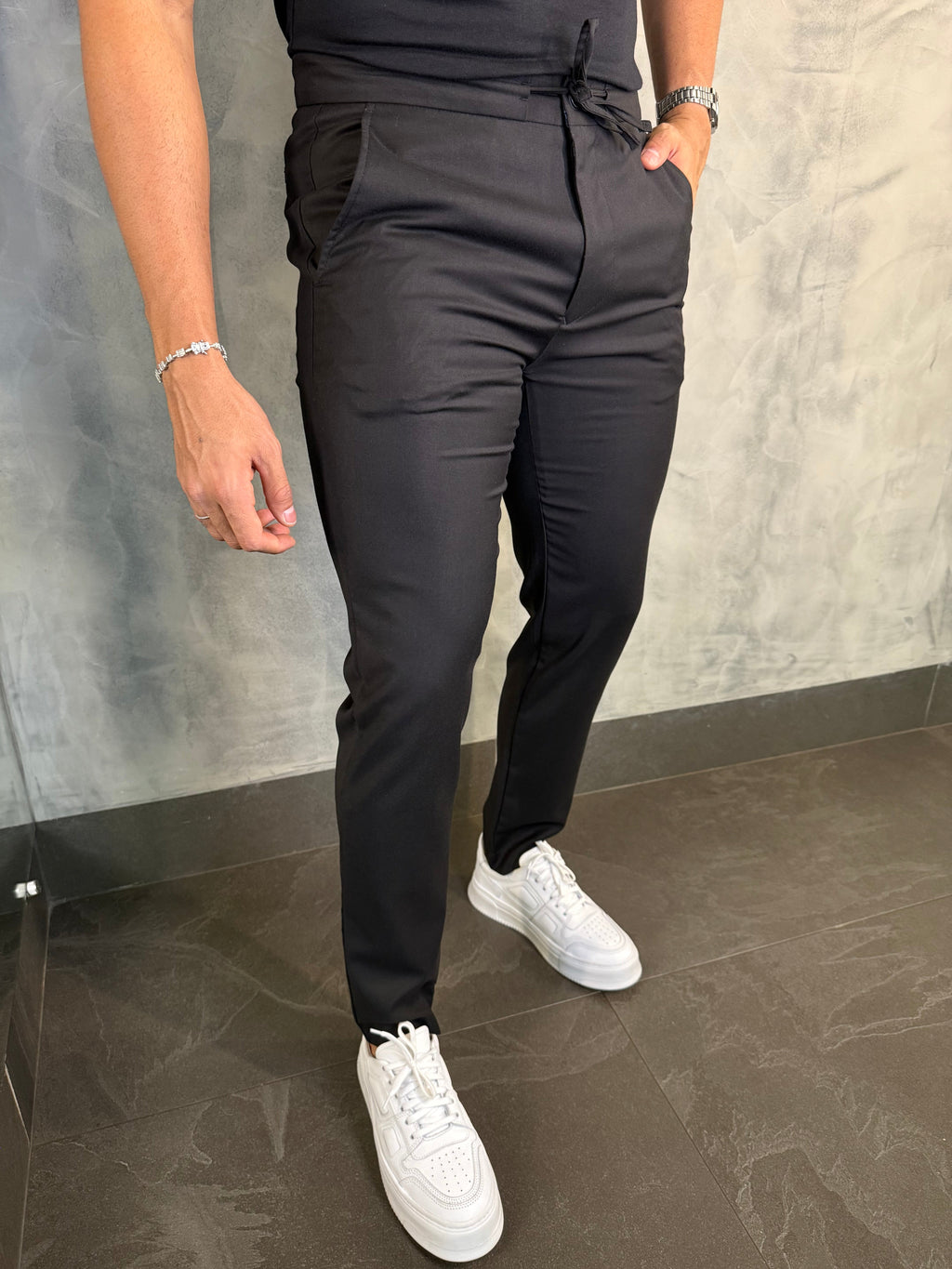 Calça  Alf. Skinny Hera C/ Cadarço Ponto H