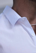 Camisa Masculina Manga Longa Slim Branca