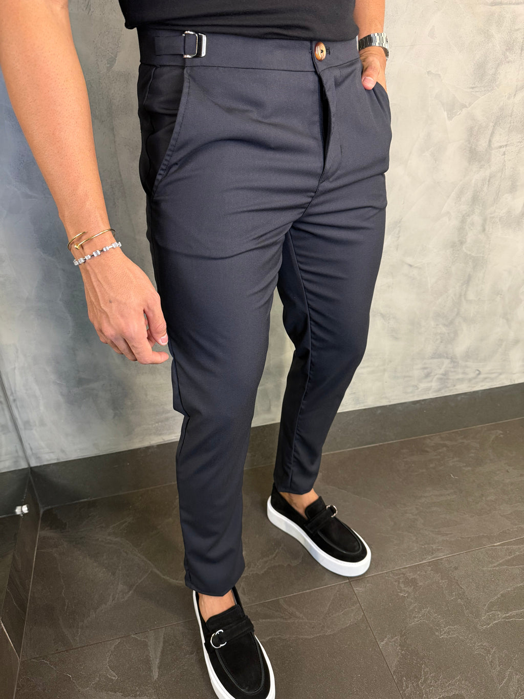 Calça Alf. Dubai Ponto H Preto
