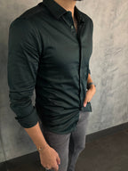 Camisa M/L Acetinada Ponto H