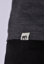 Camisa Polo Ziper Chumbo