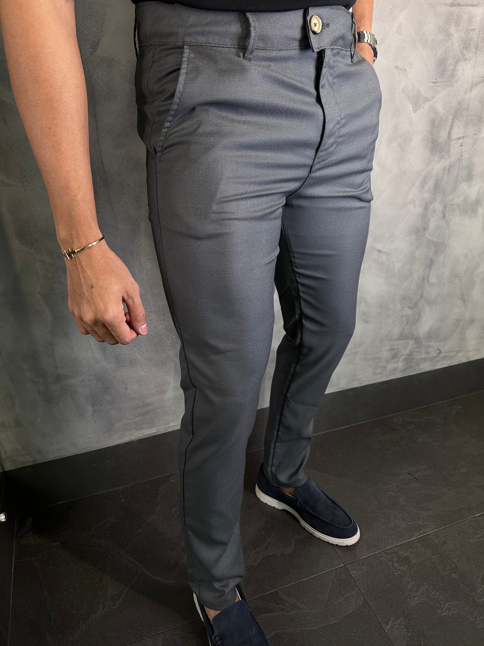 Calça Alf. Ponto H Pixel Grafite