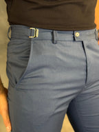 Calça Alf. Artemis Ponto H Marinho