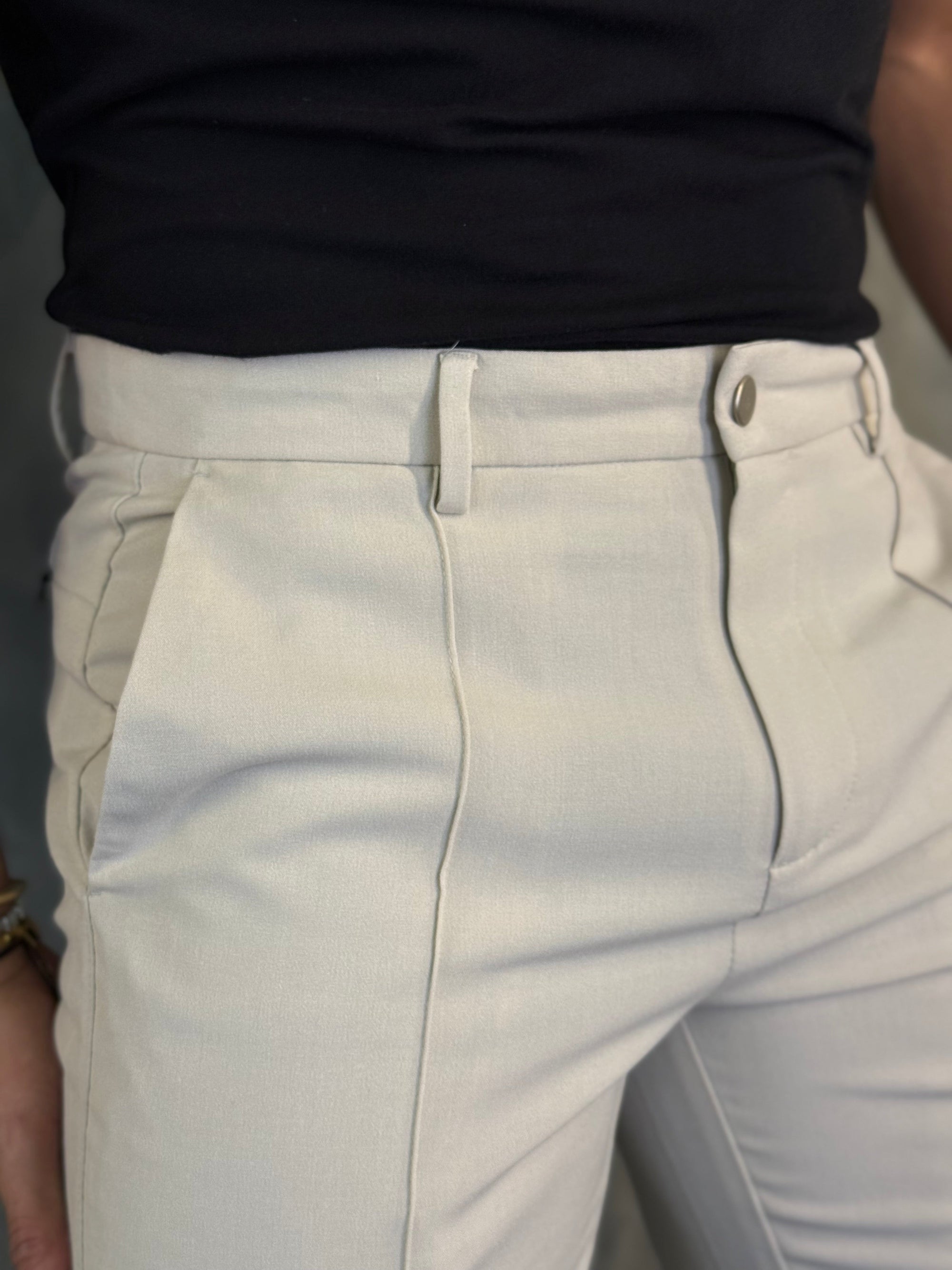 Calca Alf. Munique Ponto H Areia