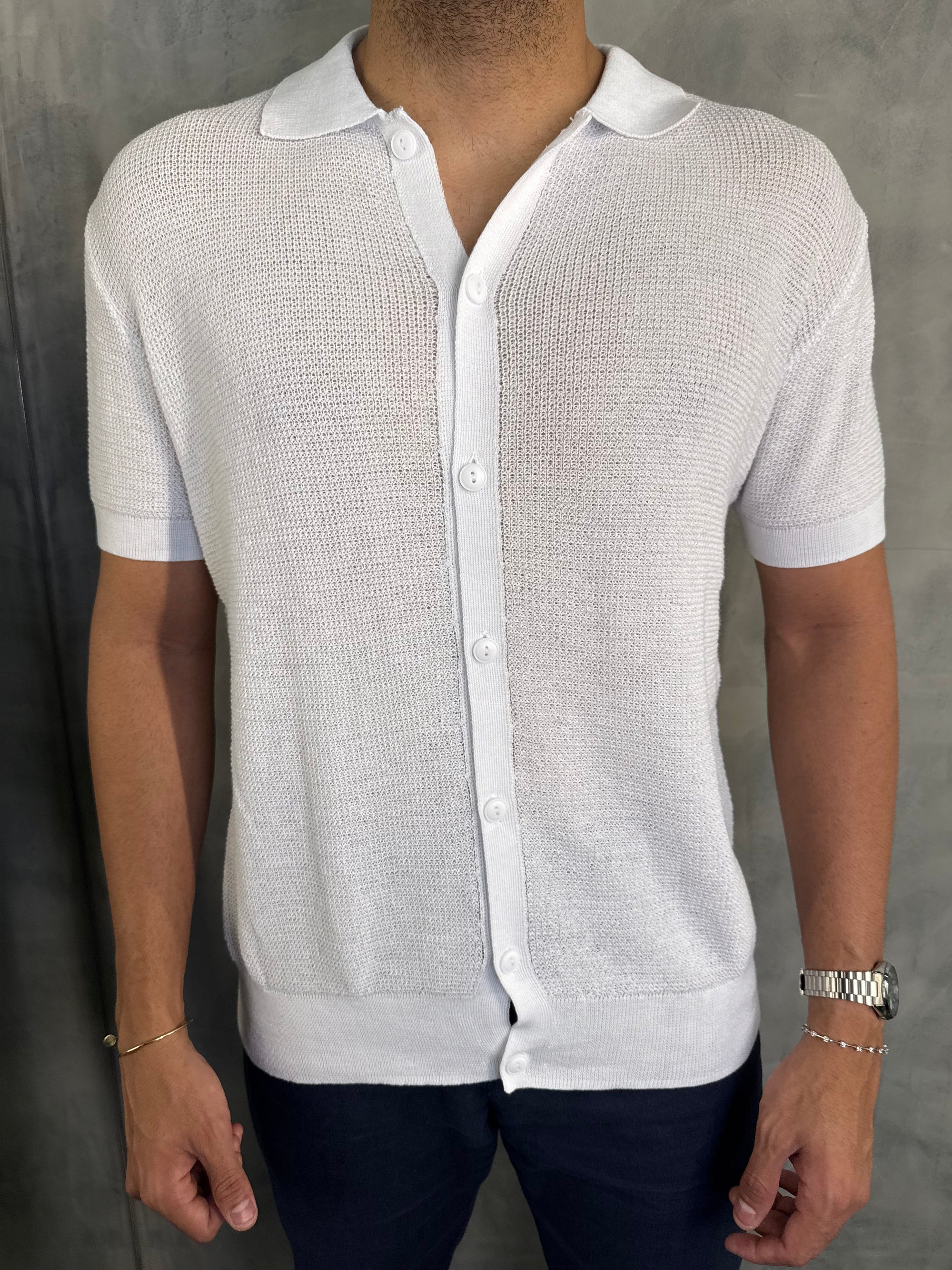 Camisa M/C Tricot Portofino Per Pochi