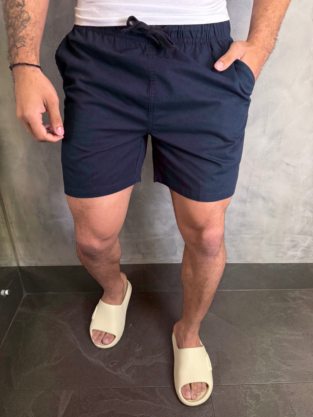 Short Sarja Tradicional Kingejoe Marinho