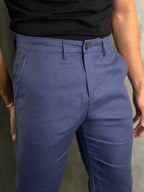 Calça Alf. Linho Regular Ponto H