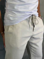 Calça Slim Texturizada Barezy