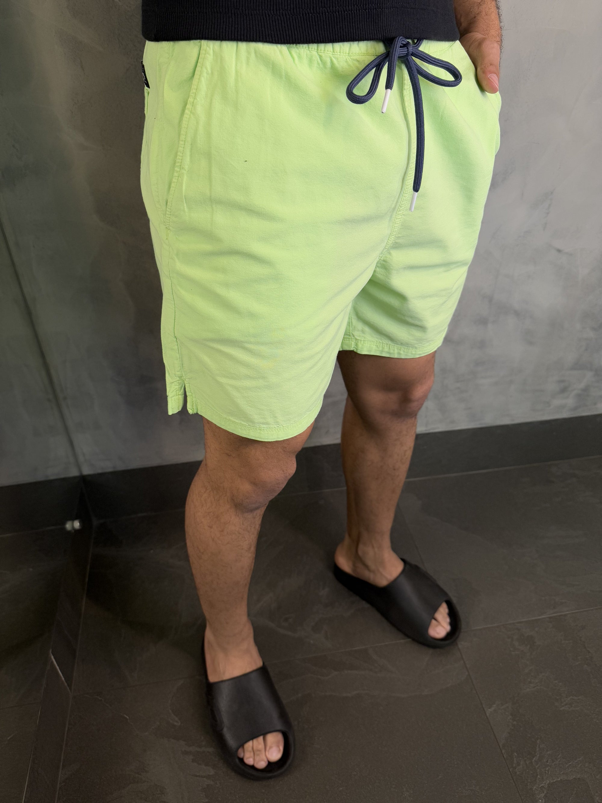 Short Viscose Paper Kingejoe Verde