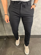 Calça Alf. Anderlecht Linho Ponto H Preto