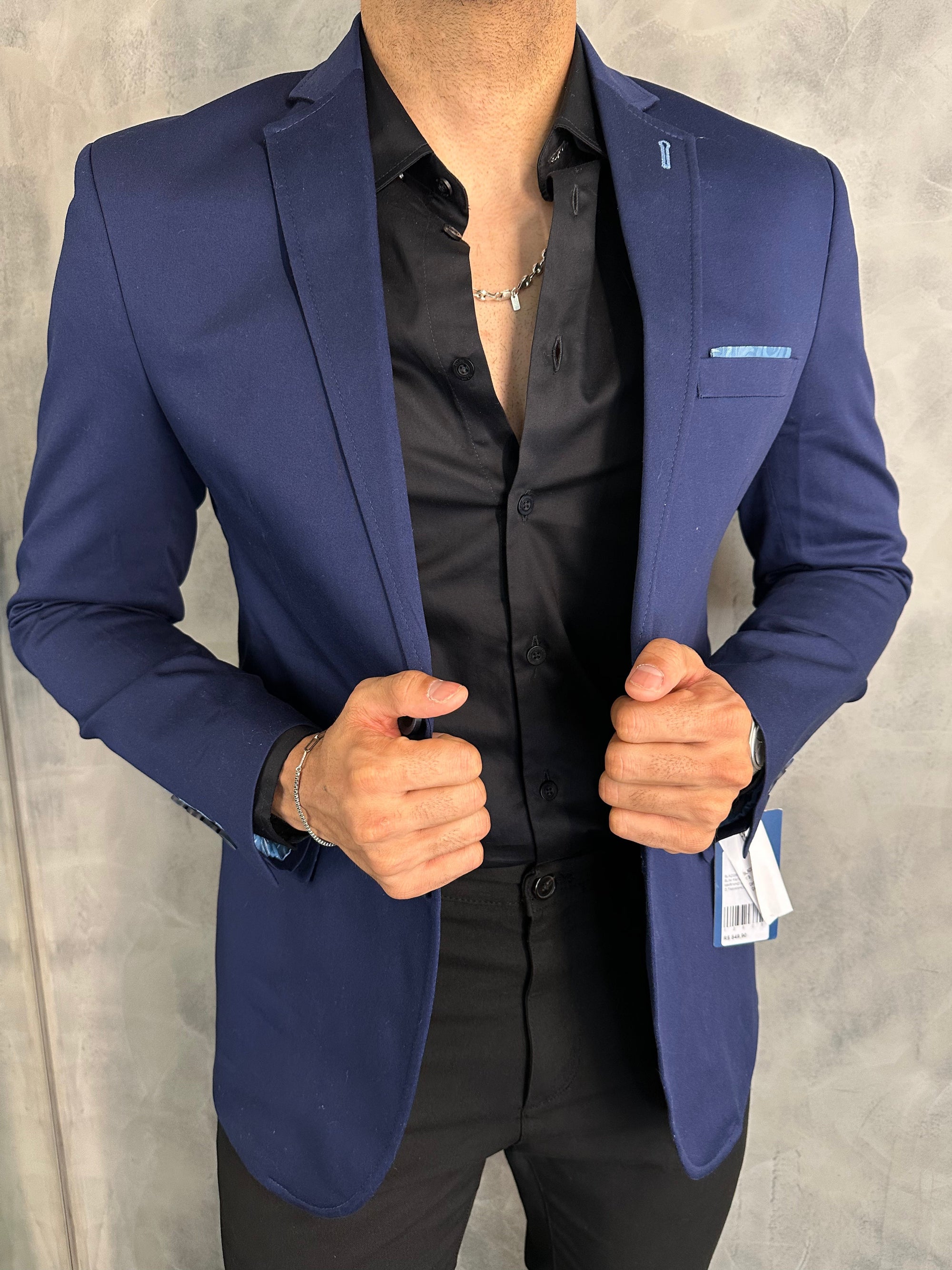 Blazer 4245 Super Slim Fatiota Marinho