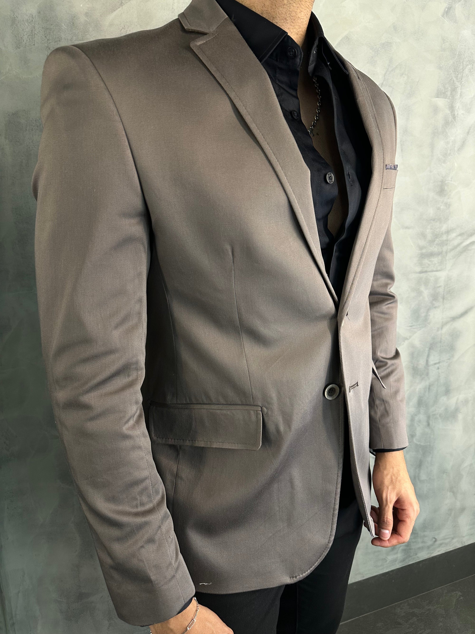 Blazer Super Slim Fatiota Café