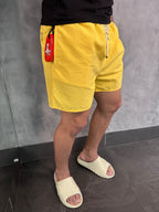 Short Praia Liso Premium Rsv Amarelo Sol