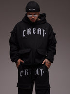 Conjunto Moletom Creat Blac